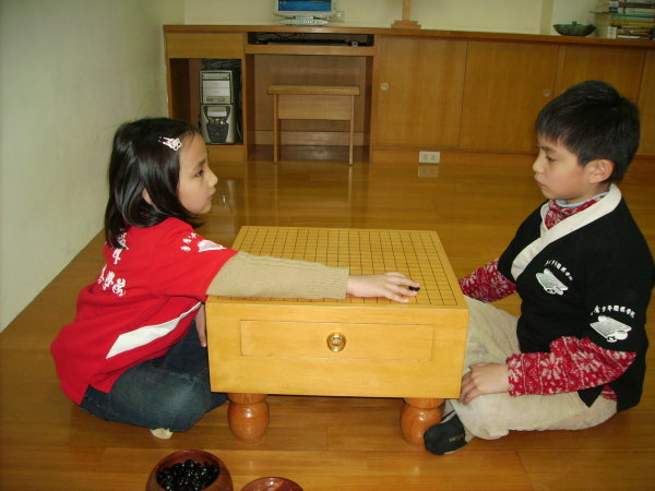 華聲兒童入門圍棋班照片